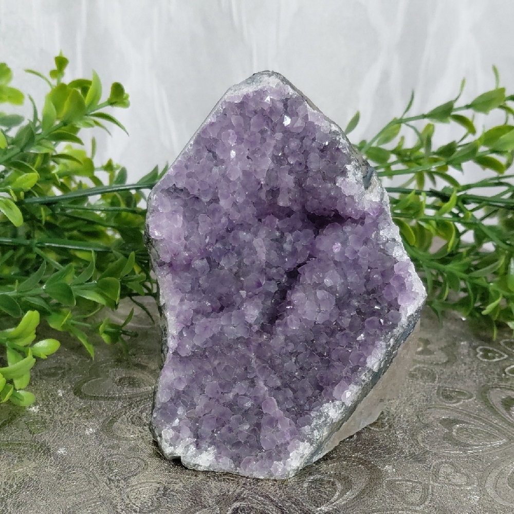 Purple Amethyst Crystal Geode